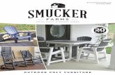 OUTDOOR POLY FURNITURE - smuckerfarmstn.com · INDEX COLOR CHOICES. Two-Tone Options available at no extra charge. WHAT IS POLY FURNITURE? Our poly furniture is built …