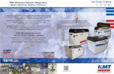 KMT Waterjet System Integrators More Options, Better … Waterjet 2012 Product Catalog_L.pdf · KMT Waterjet Systems has the largest and most advanced global network of Original ...