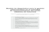 Modelo de diagnóstico para la gestión administrativa en la ... · Modelo de diagnóstico para la gestión administrativa en la actividad de comercialización del sector eléctrico