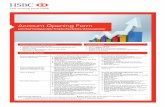 Account Opening Form - HSBC India · Account Opening Form Limited Companies/Trusts ... Company/Society/Association/Trust to avail of the following banking facilities offered by ...