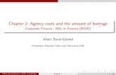 Chapter 2: Agency costs and the amount of leveragealbertbanalestanol.com/wp-content/uploads/cfmsc-chapter-2.pdf · Chapter 2: Agency costs and the amount of leverage ... generally