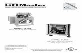 CONTROLLER BOARD - LiftMaster BOARD GL Serial # _____ (located on electrical box cover) Installation Date _____ 2 YEAR WARRANTY MODELS SL580 AND SL590 ARE FOR VEHICULAR PASSAGE GATES
