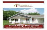 Next Step Program - Community Frameworks Step Plan Book.pdf · Next Step Program Coordinator (509) 484-6733 x108 . markw@communityframeworks.org. Types of Factory Built Housing Park