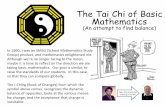 The Tai Chi of Basic Mathematics PowerPoint... · The Tai Chi of Basic Mathematics (An attempt to find balance) In 1960, I was an SMSG (School Mathematics Study Group) product, and