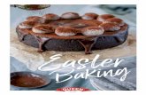 Easter Baking - dfuukapb8h94d.cloudfront.net · corner cut or piping bag, and pipe crosses onto buns. Set aside to rise ... 2 cups (300g) plain flour 650ml milk 2 large eggs Pinch