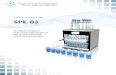 8-channel Automated SPE SPE-03 - PromoChrom · relieve chemists from tedious sample preparation ... method of using one stream selection valve and one ... We provide a wide selection