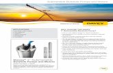 Submersible Borehole Pumps and Motors - … … · Davey® 4" Submersible Borehole Pumps and Motors ... Close coupled to a submersible electric ... It is recommended that check valves