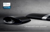 Obsessed with sound - download.p4c.philips.com · boosting the prospects of this new standard. ... Super Audio CD Player Fidelio ... qualitative and advanced, ...