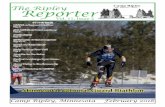 The Ripley Reporter - minnesotanationalguard.org · SSG Becker & The Beargrease Pg. 5 ... report it to local law ... Placing 14th out of over 40 mushers was a significant accomplishment