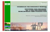 TECHNICAL EIA GUIDANCE MANUAL and Onshore.pdf · TECHNICAL EIA GUIDANCE MANUAL FOR ... Table 3-17: Onshore Discharge Standards ... DC Drill cuttings DfE Design for Environment