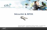 Sécurité & RFID - centrenational-rfid.com©rences... · Rappel sur la RFID Radio Frequency IDentification Sécurité & RFID - International RFID Congress - 4 octobre 2011 Nicolas