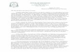 Letter issued by Bp. Salvatore Matano, Rochester NY Matano's... · The Most Reverend Salvatore R. Matano Bishop of Rochester Any victim of sexual abuse by clergy or other church personnel