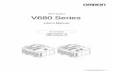 V680 Series ID Controller User's Manual - Omron · ANY BUYER OR USER ACKNOWLEDGES THAT THE BUYER OR USER ALONE HAS ... Turn OFF the power to the Controller before attaching or removing