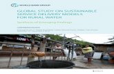 GLOBAL STUDY ON SUSTAINABLE SERVICE DELIVERY MODELS FOR ... · 2/12/2016 · economic development, ... 4 Global Study on Sustainable Service Delivery Models for Rural Water 2. Country