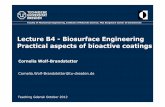 Lecture B4 - Biosurface Engineering Practical aspects …pg.gda.pl/info/mech/katedra/imis/wp-content/blogs.dir/49/files/... · Lecture B4 - Biosurface Engineering Practical aspects