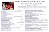 Holy Trinity Catholic Church - htcbremerton.org · Fr David Gese Fr Dennis Sevilla ... Holy Trinity Parish, ... Who: Youth Groups, grades 7-12 When: Wednesday, January 24, 2018