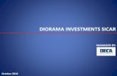 DIORAMA INVESTMENTS SICAR - AHKgriechenland.ahk.de/fileadmin/ahk_griechenland/Bilder/CV2016/... · FUND STRUCTURE DIORAMA INVESTMENTS • Diorama is a generalist growth capital private