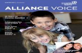 WINTER 2015 Newsletter ALLIANCE VOICE - Home - …kids-alliance.org/wp-content/uploads/2013/01/ACR_NewsWinter2015... · WINTER 2015 Newsletter ... and winning legal advocacy. ...
