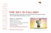 Dena H. Sokolow - Baker Donelson · THE SKY IS FALLING! Would Chicken Little Be a Protected Whistle-blower Under the Florida Whistle-blower’s Act? Dena H. Sokolow Baker Donelson