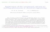 Application of the variational calculus to wetting ... · Application of the variational calculus to wetting phenomena in chemical engineering ... in a standard physics or applied