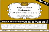 My First Islamic Activity Pack - Muslim Mums · purchasing ‘My First Islamic Activity Pack’ from UmmAssadHomeSchool.Com ... مرَّحَمُ Muharram January ... Shirk and Bidah