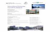 International Exchange Fact Sheet 2014/15 · International Exchange Fact Sheet 2014/15 ... Exchange Programme Administrator Email: edna.yu@cityu.edu.hk. 2 ...