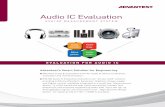 Audio IC Evaluation - d3fdwrtpsinh7j.cloudfront.net 100... · Audio IC Evaluation EVA100 MEASUREMENT SYSTEM EVALUATION FOR AUDIO IC ... Atelier” is a GUI-based tool that easily