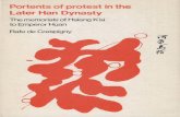 Portents of protest in the Later Han Dynasty · Portents of protest in the Later Han Dynasty ... Material in Chin and Yuan Literary Works (1970) 7. ... tne region of present-day Shantung