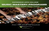 MUSIC MASTERY PROGRAMS · Musical Grades are the foundation to musical success. our syllabus centres around the Trinity ... (Grade 1-8) A great program for ... GUITAR …