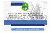 POLICIES AND PROGRAM OF HPH IN INDONESIA …apacph2015.fkm.ui.ac.id/ppt/22 October 2015/10. Symposium 8... · POLICIES AND PROGRAM OF HPH IN INDONESIA TO SUPPROT GREEN AND ... Tng