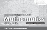 Cambridge IGCSE IGCSE MathematicsMathematics … · Cambridge IGCSE IGCSE MathematicsMathematics Study Guide Cambridge International Examinations Answer key and markscheme. ... Cambridge