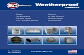 Weatherproof - mulberrymetal.com · standard FS, outlet, lampholder or splice box covers. • Ground screw and 2 close-up plugs supplied with each box. ... 30212 4 2 in 1 end, 1 in