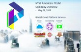NYSE American: TEUM Company Overview .Company Overview •May 24, 2018 ... API Development Platform