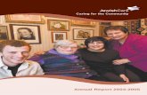 Caring for the Community - jewishcare.org.au Reports/2004... · Raph Ajzensztat, counsellor and case worker Haidee Nathanson and personal carer Rita Spivak. ... Alan Schwartz, the