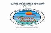 Comprehensive Annual Financial Report Fiscal Year … rpts/2013 dania beach.pdf · Statement of Revenues, Expenses and ... The Comprehensive Annual Financial Report of the City of