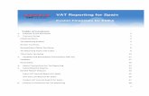 VAT Reporting for Spain - Oracle Cloud · VAT Reporting for Spain Fusion Financials for EMEA ERP CLOUD . 2 Review periods statuses 30 Adjustments in a finally closed period 31 7.