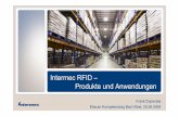 Intermec RFID – Produkte und Anwendungen · File Tracking Service Tracking. ... PD41 PD42 PF2i PF4i PM4i PF8t PF8d. Experience in the field ... Manual scanning intervention to be