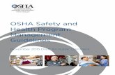 OSHA Safety and Health Program Management Guidelines · tary Safety and Health Program Management Guidelines, ... Education and Training ... OSHA Safety and Health Program Management