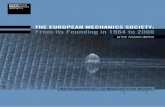 THE EUROPEAN MECHANICS SOCIETY: From its Founding … Euromech.pdf · THE EUROPEAN MECHANICS SOCIETY: From its Founding in ... THE EUROPEAN MECHANICS SOCIETY: From its Founding in