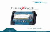 FiberXpert OTDR 5000-User-Manual · Specifications, terms, ... Connecting the FiberXpert OTDR 5000 and the PC 106 ... Touchscreen calibration 152 Changing the battery 153