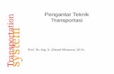 pengantar transportasi terbaru - .Buku Dasar‐dasar Teknik Transportasi, Ahmad ... Jalan Raya, Jalan