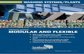 Washing systems mODUlaR anD FleXiBle - …herboldusa.com/images/product_brochures/wash_line_brochure.pdf · mODUlaR anD FleXiBle Washing systems ... smooth running machine due to