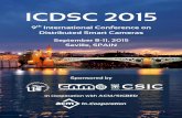 ICDSC 2015 - CSIC · Welcome to ICDSC 2015 ... The main objective of the Conference is fostering collaboration ... We would first like to thank all the authors for their ...