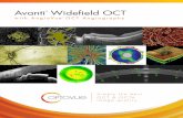 Avanti Widefield OCT - Optovue · Total Cornea Power (TCP)® measures the front and back surface of the cornea to enable precise calculation of corneal power in post-laser vision