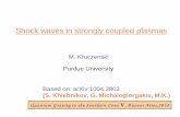 Shock waves BsAs - Purdue Universityweb.ics.purdue.edu/~markru/talks/Kruczenski_BsAs.pdf · String / gauge theory duality ... Total entropy in a volume is constant for a stationary