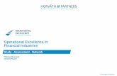 Operational Excellence in Financial Industries · © Horváth & Partners Our methodical framework encompasses four equally-weighted core areas of focus for Operational Excellence