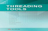 THREADING TOOLS - yg1usa.com · Gold & Black. 260 phone:+1-800-765-8665, fax:+1-866-941-8665, Technical Support : 888-868-5988,  THREADING TOOLS …