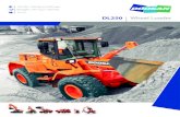 DL250 Wheel Loader - Doosan · Wheel loader: DOOSAN DL250 A powerful wheel loader with novel features The key phrase used during the development of the DL250 was “giving optimal