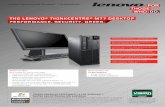 THE LENOvO® THINkCENTRE® M77 DESkTOP - … · THE LENOvO® THINkCENTRE® M77 DESkTOP VISION Pro Technology from AMD ... that you and your staff can concentrate on mission-critical