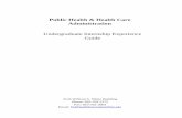 Public Health & Health Care Administration · 2. HCR 370 (Healthcare Professionalism & Leadership) ... Core PH Concepts 5. ... Legal dimensions of health care and